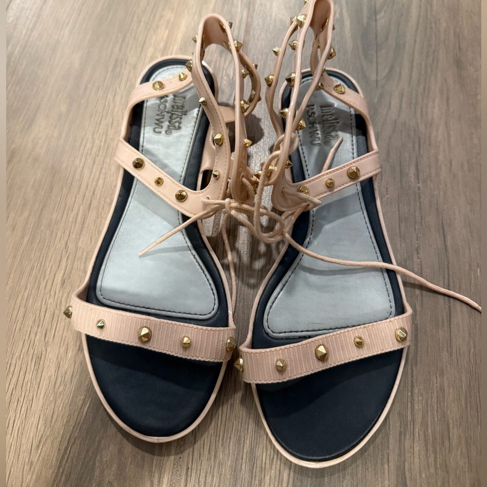 Melissa Studded Pink Sandals